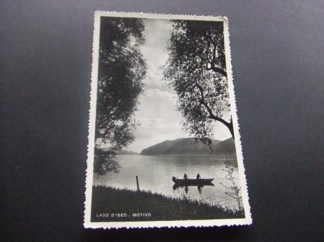Lago d'Iseo Motivo meer in Brescia en Bergamo Italië